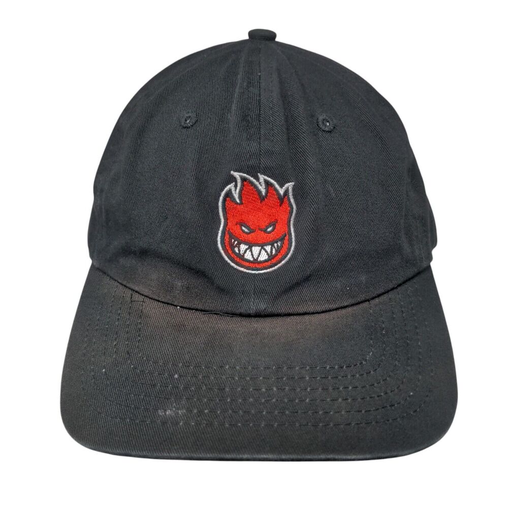 Spitfire Live To Burn Burn To Live Slideback Hat Black OSFA Adjustable Cotton